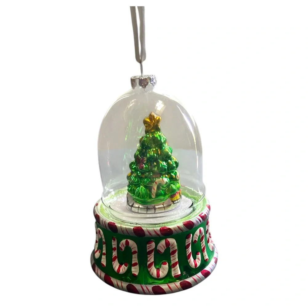 Mr. Christmas Spinning Christmas Tree Ornament Music Box: “Oh Christmas Tree”
